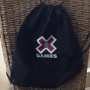 X Games Backpack Cinch bag gym groceries